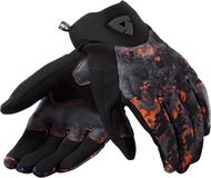 REV'IT! Continent Wind Breaker Handschoenen Zwart Oranje - Maat S
