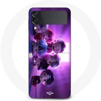 Samsung Galaxy Z Flip3 Hoesje bts groep animatie kpop
