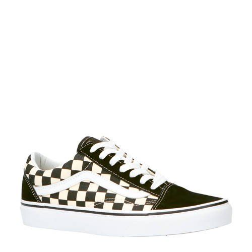 Vans Old Skool suède sneakers zwart/wit