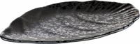 APS Melamine plateau "glamour", zwart, 25x15,5xh1,5 cm, set van 4 stuks