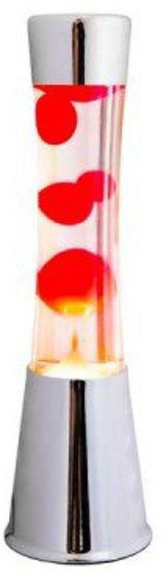 Fisura Lavalamp chroom/rood