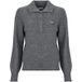 Lacoste Trui Lacoste Pull camionneur en laine cardée sans couture