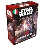 Asmodee - Star Wars: The Deckbuilding Game - Clone Wars, uitbreiding van het kaartspel voor 2 spelers, vanaf 12 jaar, Italiaanse editie