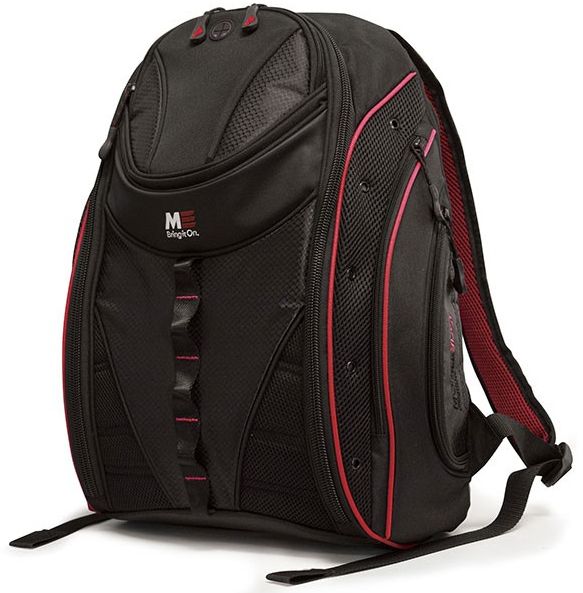 Mobile Edge Express Backpack 2.0 - 16 inch - Zwart/Rood