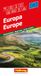 Hallwag Strassenkarte Europa 1:3,6 Mio.