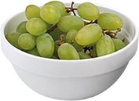 APS Melamine kom - "casual" - Wit - ø10 cm