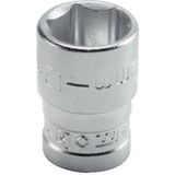 MOB OUTILLAGE Mob Douille 6 Pans 1/4" – Acier Chrome Vanadium Forgé – Serrage Puissant
