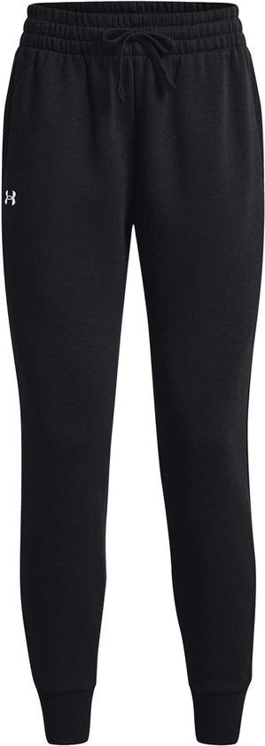 Under Armour UA Rival Fleece Jogger Dames Sportbroek - Zwart - Maat XS