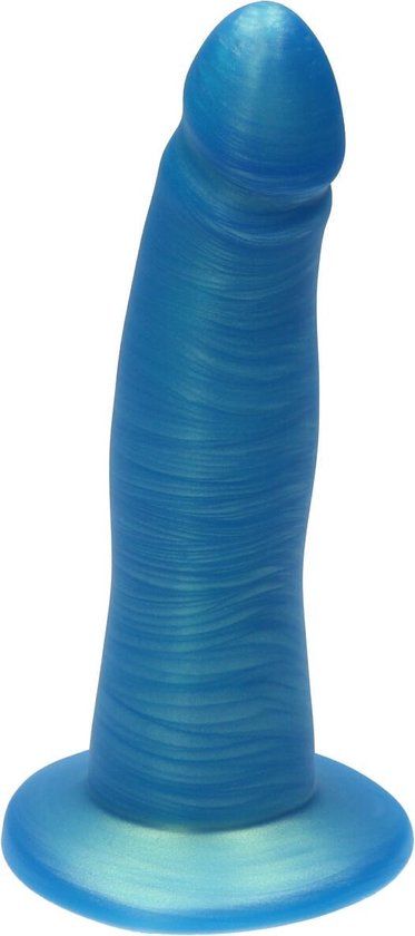 Ylva & Dite Eros - Realistische Siliconen Dildo - Goud Blauw Metallic