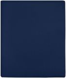 vidaXL Jersey Fitted Sheet 100x200 cm Cotton Navy Blue