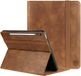 Rosso Element Hoes Geschikt voor Samsung Galaxy Tab S10 FE Plus | Book Case | Volledige bescherming | Elastische band | Sleep/Wake functie | Met Penhouder | Verstelbare standaard | Bruin