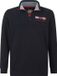 Jan Vanderstorm heren Fleecesweatshirt - 60/62 - donkerblauw - Plus Size