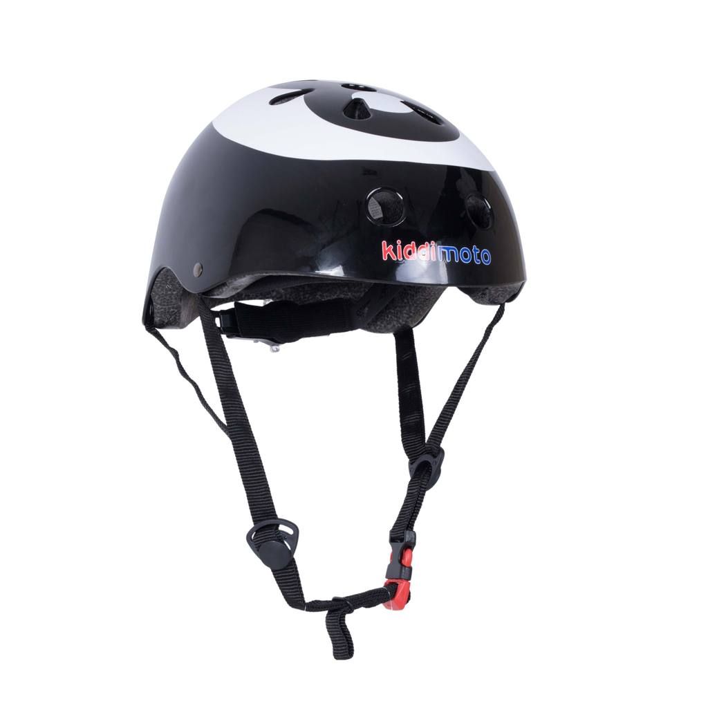 kiddiMoto 8 Ball - KMH001S - Fietshelm - Zwart/Wit