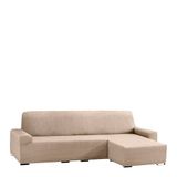 Eysa Aquiles Elastische Chaise Longue Korte Arm Rechts, Polyester-Katoen, Ecru, 43 x 37 x 14 cm