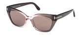Tom Ford Juliette FT 1031 Lunettes de soleil femme chat œil marron 52mm