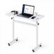 Latios bureau réglable en hauteur - Bureau assis-debout - Blanc