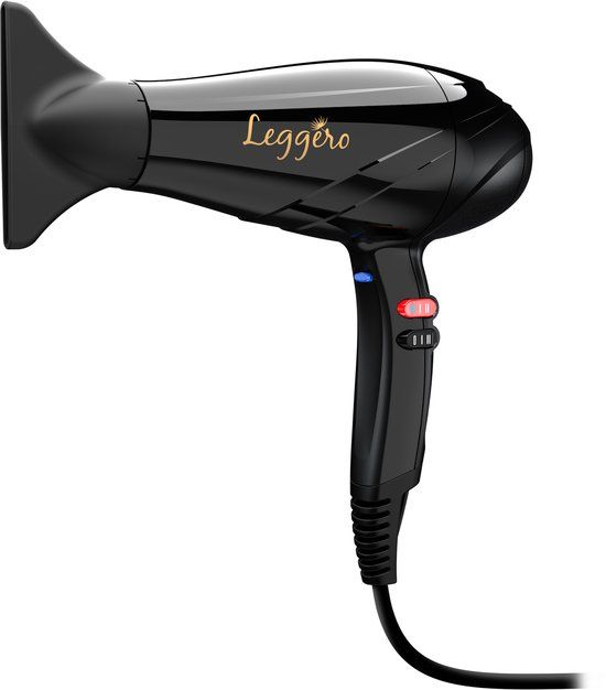 GA.MA LEGGERO haardroger 2100 W Zwart