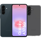 Samsung Galaxy A37 128GB Donkergroen 5G + BlueBuilt Back Cover Transparant