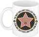 Bellatio Decorations Naam mok Janne - wit - Most Brilliant - keramiek - 300 ml - collega beker - cadeau