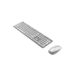ASUS W5000 Clavier et souris - RF Sans fil, QWERTY Italien, Blanc