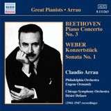 Outhere Naxos Historical Claudio Arrau, The Philadelphia Orchestra - Piano Concerto No.3 | Konzertstuck Op (CD)