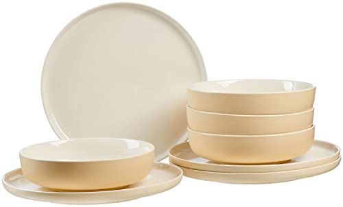 RITZENHOFF & BREKER Tafelservies Jasper, 8-delig, vanille, steengoed