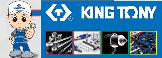 King Tony Ringsleutel 14mm Open Zijde 3/8" 12-kant