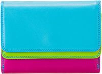 MyWalit Portemonnee Dames - Ritsportemonnee - Leer - Blauw