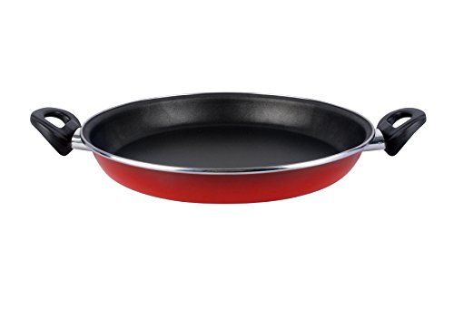 Magefesa Praga Paella-pan - 34 cm - Rood - Geëmailleerd staal - Inductie