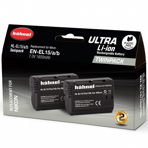 Hähnel Hähnel HL-EL15HP Ultra Twin Pack - Nikon EN-EL15