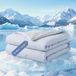 Arc-Chill Couverture rafraîchissante 150x200 cm, bleu clair/gris
