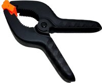 20x Markt Klemmen - Zwart/Oranje - Kunststof - 16cm