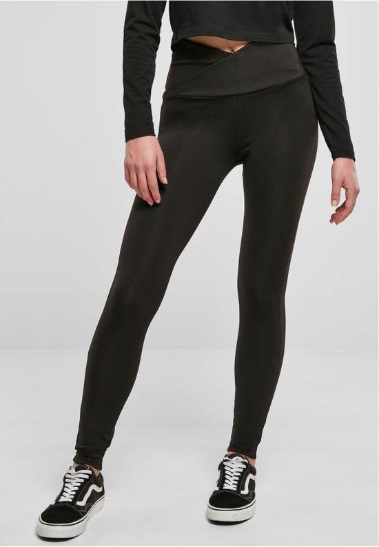 Urban Classics Recycled V Waist Legging - Women - XS - Black