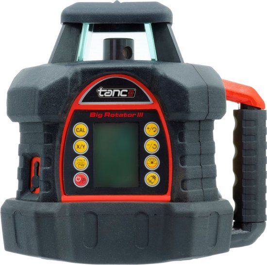 Tanc Co Big Rotator III Bouwlaser set in koffer - Groen - 250m