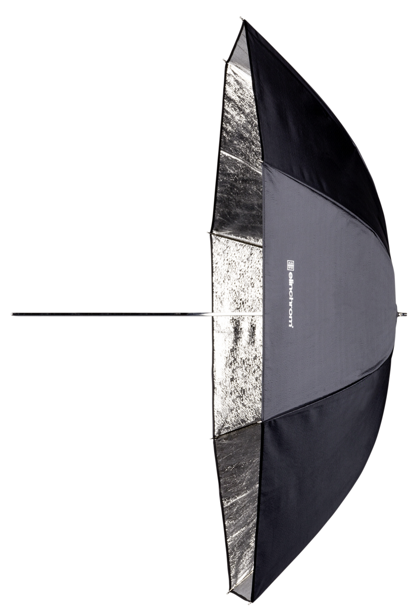 Elinchrom Paraplu Shallow zilver 105cm