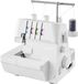 Latios Overlock Naaimachine - Machine à surjeter - Convient pour 2-3-4 fils - 1250 pts/min - Transport différentiel réglable 0,7-2 - Bras libre - Éclairage LED - Pour divers tissus - Blanc
