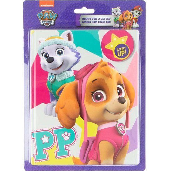 PAW Patrol Dagboek met ledverlichting