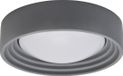 LEDVANCE ORBIS Concrete, lampe de plafond en béton grise avec LED, 13W, 800lm, 3000K, dimmable
