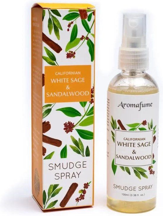 Aromafume Smudge Spray Witte Salie & Sandelhout - 100ml