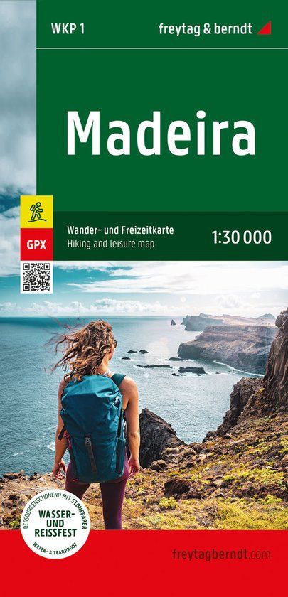 Madeira: KOMPASS Karten Wanderkarte WKP 1 - Madeira (hiking, cycling & leisure)