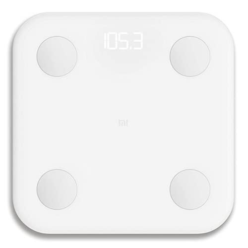 NK Xiaomi Mi Body Composition Scale 2 - BIA-chip met hoge precisie, 13 lichaamsgegevens, Bluetooth 5.0, compatibel met Android/iOS, smart-schaal, app MiFit