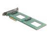 DeLOCK 90151 carte d'interface/adaptateur Interne U.2