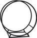Pro Garden support de bois - métal - noir - 50 x 25 x 51 cm
