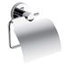 Gedy G-Giacarta toiletrolhouder afgedekt, kleur chroom