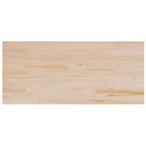 vidaXL Tafelblad rechthoekig 90x40x2,5 cm massief grenenhout