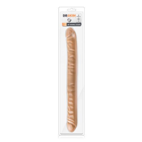 Blush Dr Skin dubbele dildo 45 cm