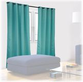 Merkloos Verduisterende Gordijnen - 245 x 135 cm - 2 Stuks - Kant en Klaar - Met Ringen - Groen