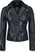 Mauritius Gipsy Happy Silver Lederen jas zwart 3XL