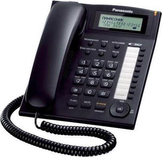Panasonic Corp Panasonic KX-TS880EXB - Analoge telefoon - Zwart