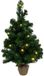 Own Tree sapin de Noël artificiel lumineux dans un sac en jute 45cm